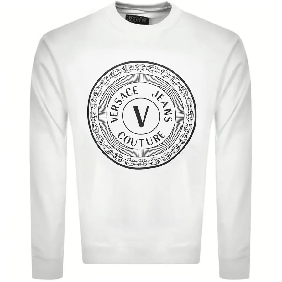 Alternative Image for ProductVersace Jeans Couture Logo Sweatshirt White1